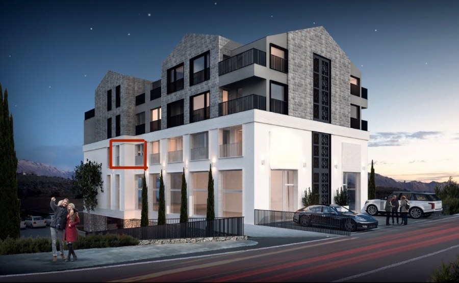 Prodaje se garsonjera u novom objektu u centru Radovica, Tivat